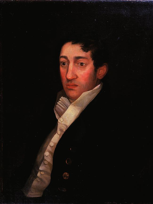 Portrait of explorer Matthew Flinders circa 1800.