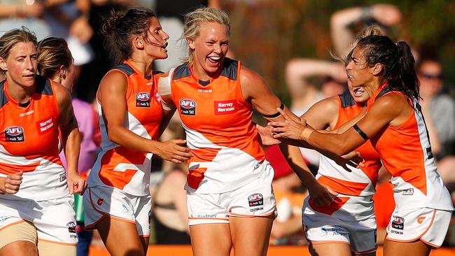 McWilliams starred with three goals against the Dees. Pic: Getty Images