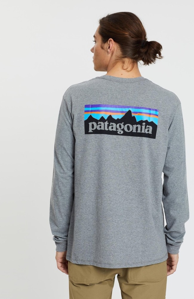 Patagonia LS P-6 Logo Responsibility Tee