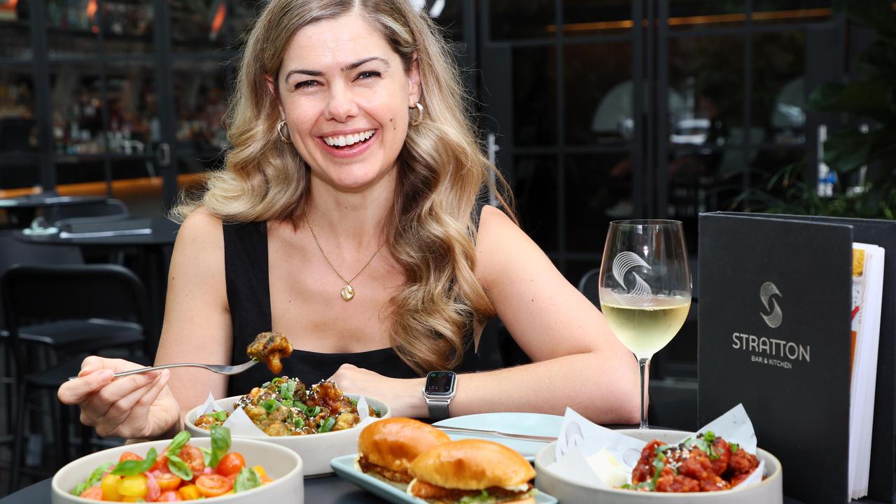 Tarryn McMullen, owner of the Stratton Bar and Kitchen in Brisbane, says she hopes people can keep supporting local businesses despite cost of living pressures. Picture: NCA NewsWire/Tertius Pickard