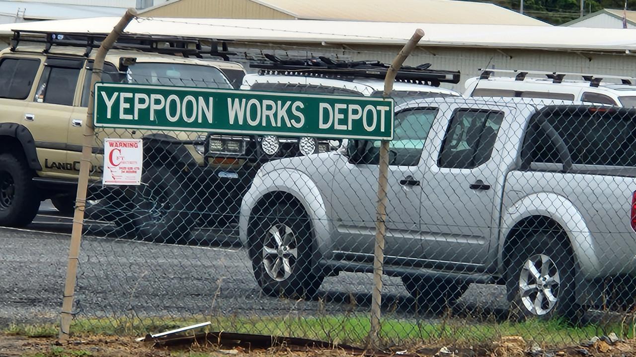 Livingstone Shire Council's Yeppoon Works Depot in Cordingley Street has fallen victim to car thieves for the second time in a matter of weeks.