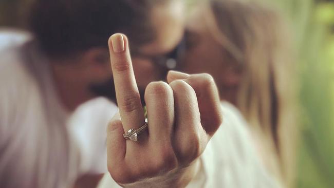 Margot’s hitched.
