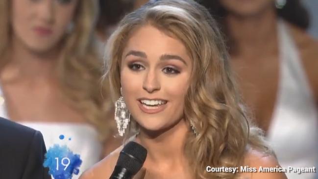 'Miss Texas' slams President Trump at Miss America Pageant