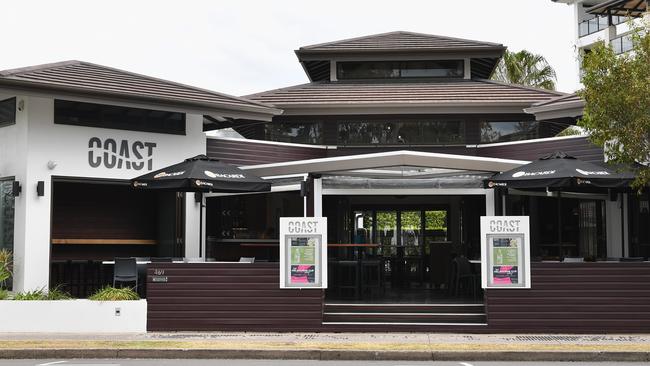 Coast Restaurant &amp; Bar, Hervey Bay, closed prior to the pandemic.