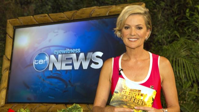 Television presenter Sandra Sully is pictured on the set of the fourth season of I'm A Celebrity ... Get Me Out Of Here! Picture: Nigel Wright / Channel Ten