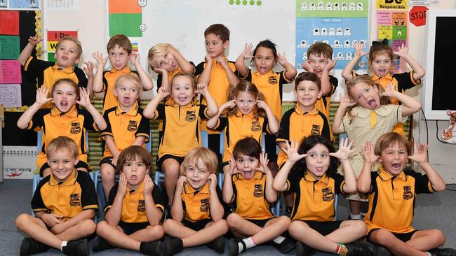 My First Year: Woombye State School Prep B. Picture: Patrick Woods.