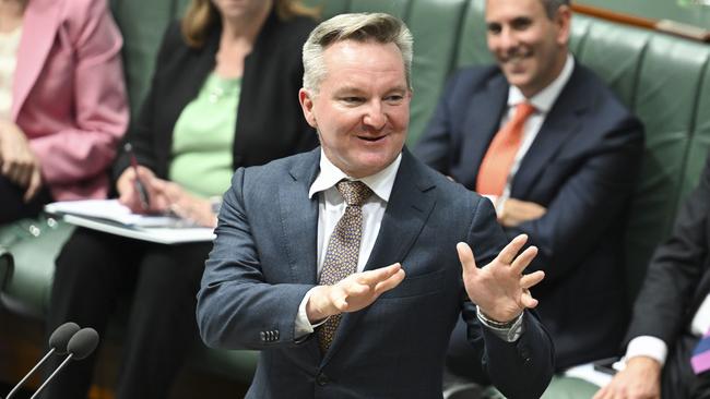 Energy Minister Chris Bowen will lead Labor’s offensive over nuclear. Picture: NewsWire/Martin Ollman