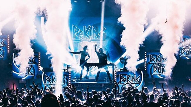 Australian electronic duo Adam Hyde and Reuben Styles aka Peking Duk are relishing being back in front of crowds again.