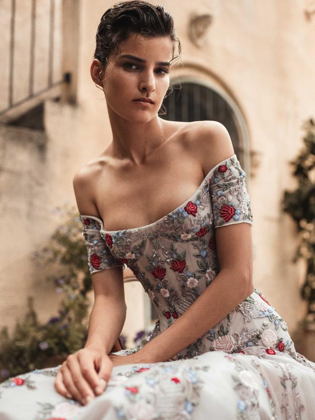 A dress from the Allora Domenica collection.