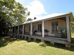 Chris Hensley has put the Monaltrie Homestead, one of the oldest houses in Lismore, on the market after living there for 38 years. Picture: Marc Stapelberg