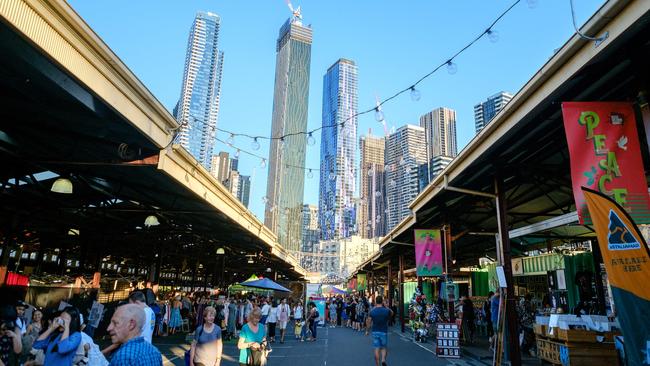 The proposed site for the supervised injecting room at Queen Victoria Market. Picture: QVM