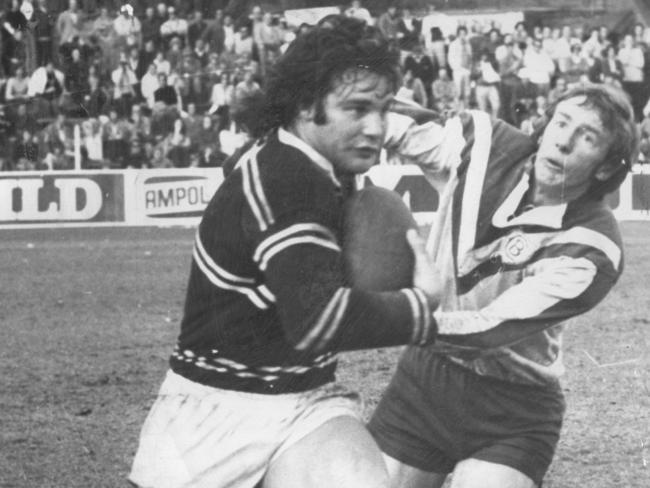 Graham ‘Wombat’ Eadie (pictured) stands alongside Brett Stewart as Manly’s two finest fullbacks, but Tom Trbojevic is on track to surpass them both. Action photos.