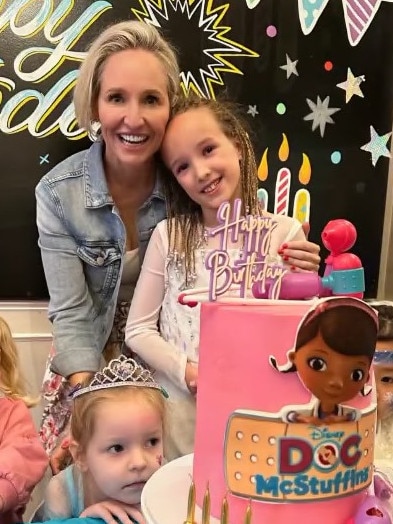 Box celebrated her youngest daughter Daisy’s birthday late last month.