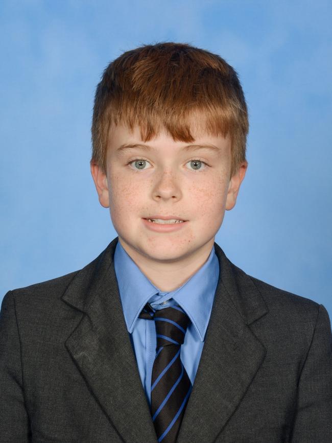 School vice-captain Archie Dennis.