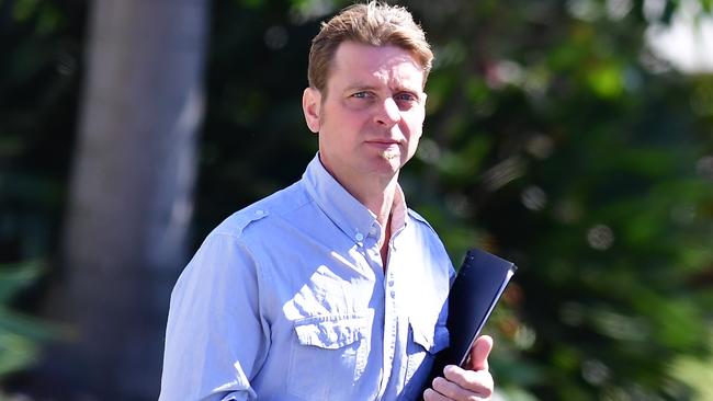 Christopher Alun Roberts leaving Maroochydore Magistrates Court. Picture: Patrick Woods