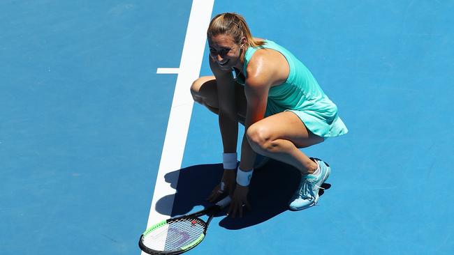 Petra Martic of Croatia is through to the Round of 16. Photo: Getty Images