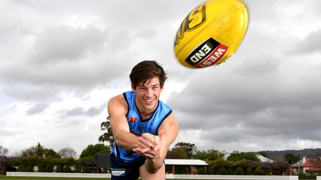 Hugo Munn has been named in an extended Sturt squad. Picture: Tricia Watkinson