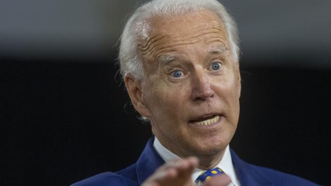 Presumptive Democratic presidential nominee Joe Biden. Picture: AFP