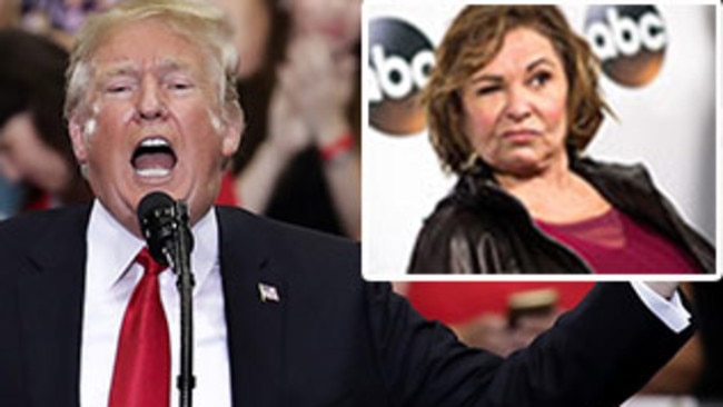 donald trump and roseanne barr