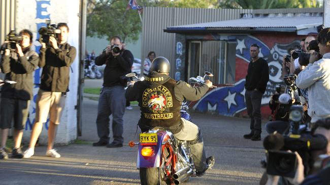 Groups such as the Comancheros have come under closer scrutiny.