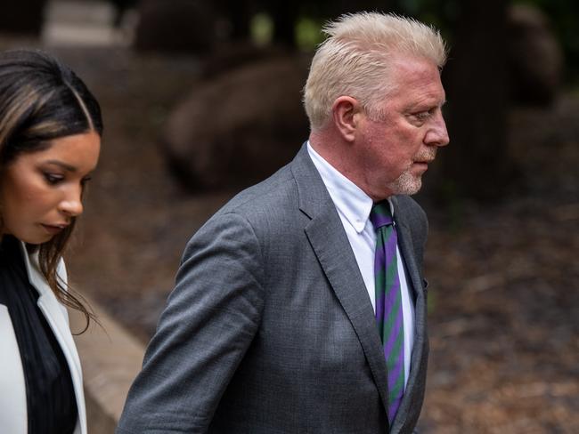 Six-time Grand Slam Tennis Champion Boris Becker was found guilty of four charges under the Insolvency Act relating to his bankruptcy in 2017. Picture: Chris J Ratcliffe/Getty Images