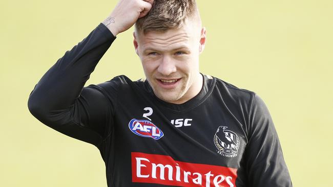 A charge of indecent assault against Jordan De Goey has been dropped. Picture: AAP