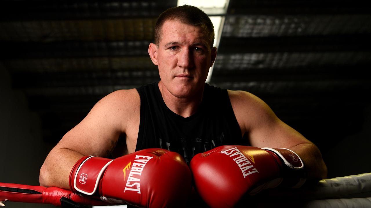 GOLD COAST, AUSTRALIA - NewsWire Photos - MAY 5, 2021. Former NRL star come professional boxer Paul Gallen poses for photos before a training session on the Gold Coast, in preparations to fight Olympic-bound Justis Huni on June 16. Picture: NCA NewsWire / Dan Peled