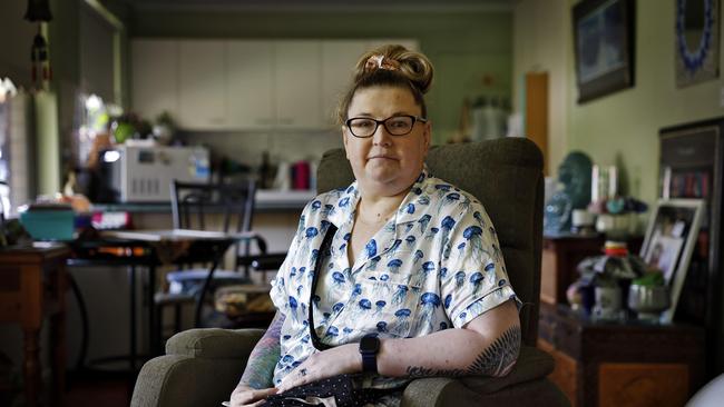 DAILY TELEGRAPH - 14.2.25Terminally ill woman Kay Henderson pictured at home in Coffs Harbour in NSW today, where she will end her life next week as part of the Voluntary Assisted Death program. Picture: Sam Ruttyn