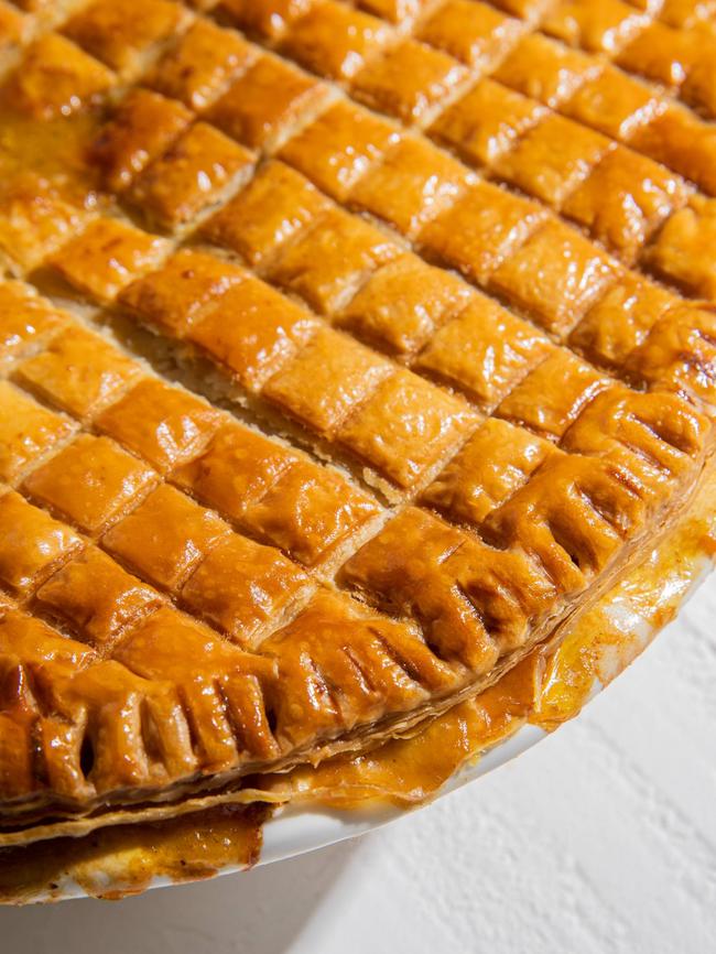 Country-style chicken pot pie. Picture: Nikki To