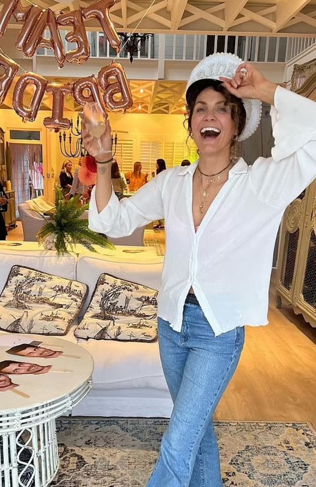 Byrne is currently pregnant with her third child with husband Matty J. Picture: Instagram/LauraByrne
