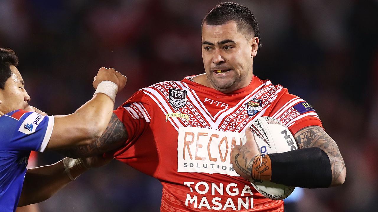 Andrew Fifita headlines a strong Tonga squad for their clash with the Kangaroos.