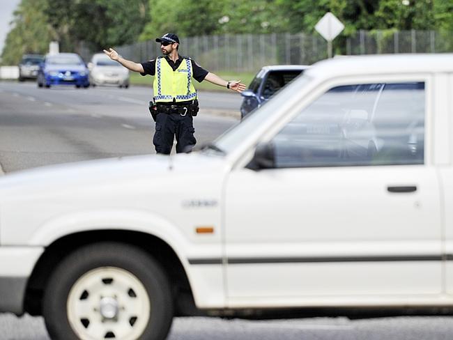 NT Police were forced to divert traffic after traffic lights went out across the city.