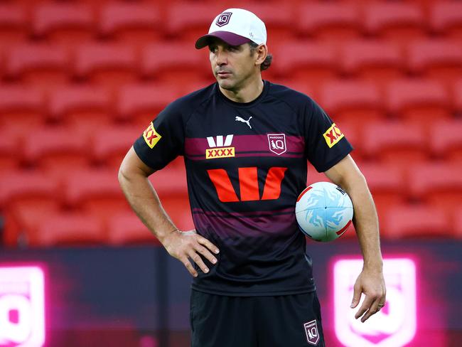 Billy Slater’s decision to give the Maroons an extra day off has come under the microscope. Picture: Nigel Hallett