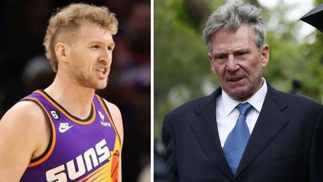 Jock Landale is being sued by Sam Newman's son.