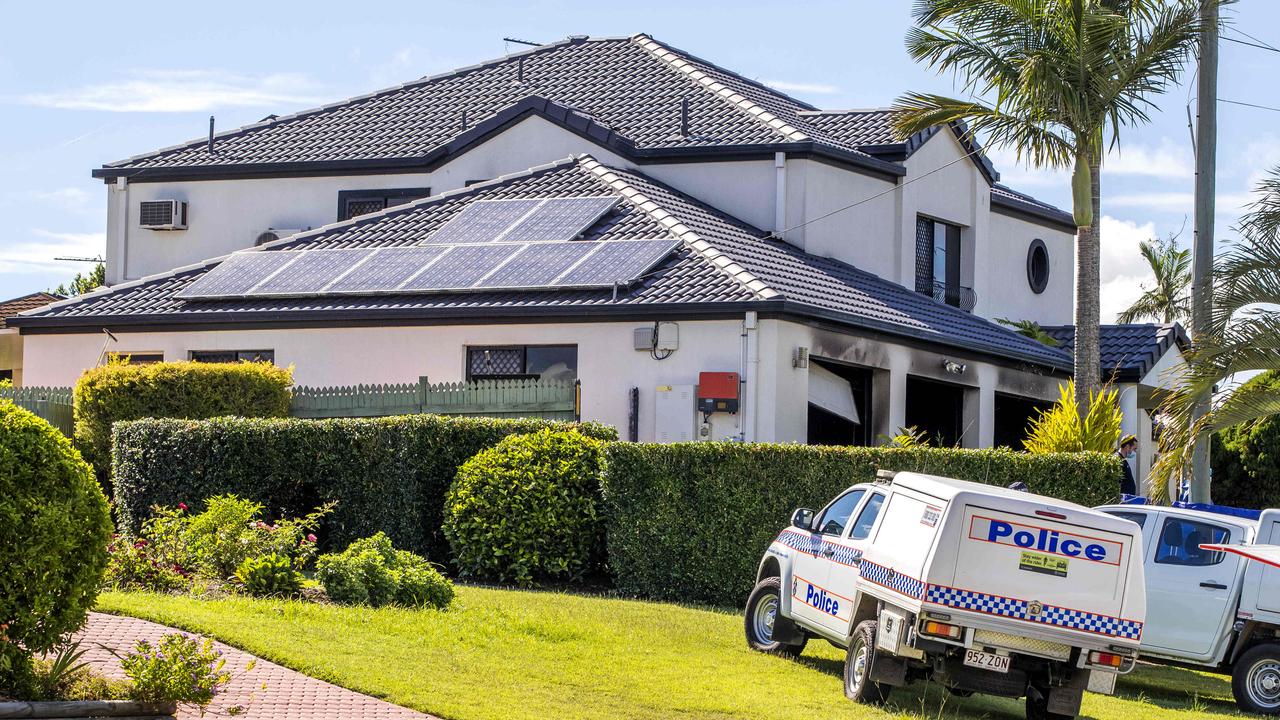 Joe and Christine Stephan were found inside the house, but police do not believe they did as a result of the blaze. Picture: Richard Walker