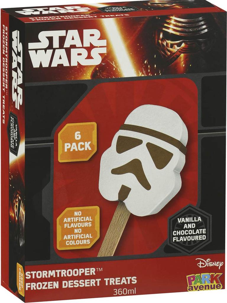 Star Wars: The Force Awakens Stormtrooper ice blocks