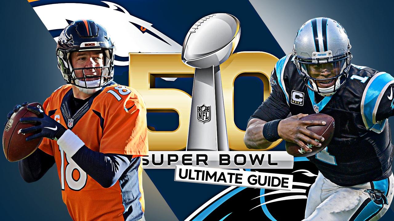 Panthers vs. Broncos in Super Bowl 50