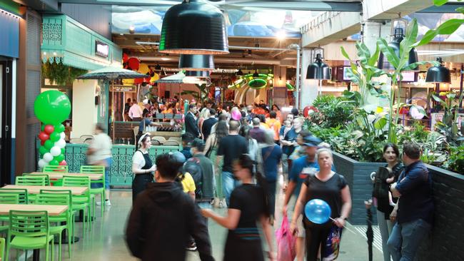 Scentre Group and joint venture partner Dexus Wholesale Property Fund’s Westfield Mt Druitt’s entertainment precinct.