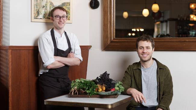 Chiswick chef Ethan Robinson and Elliot Solomon. Picture: Supplied