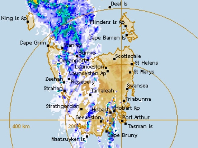 BOM weather radar