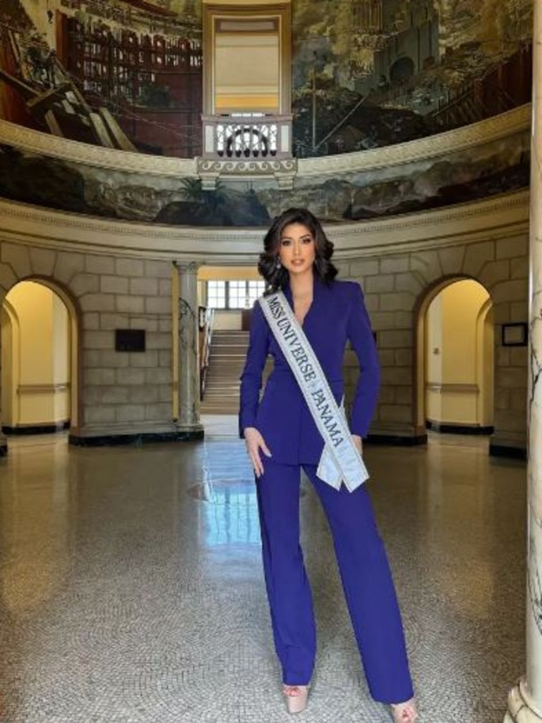 The Miss Universe organisation claimed that Ms Mora was disqualified following an “exhaustive evaluation by our disciplinary commission.” Picture: Jam Press