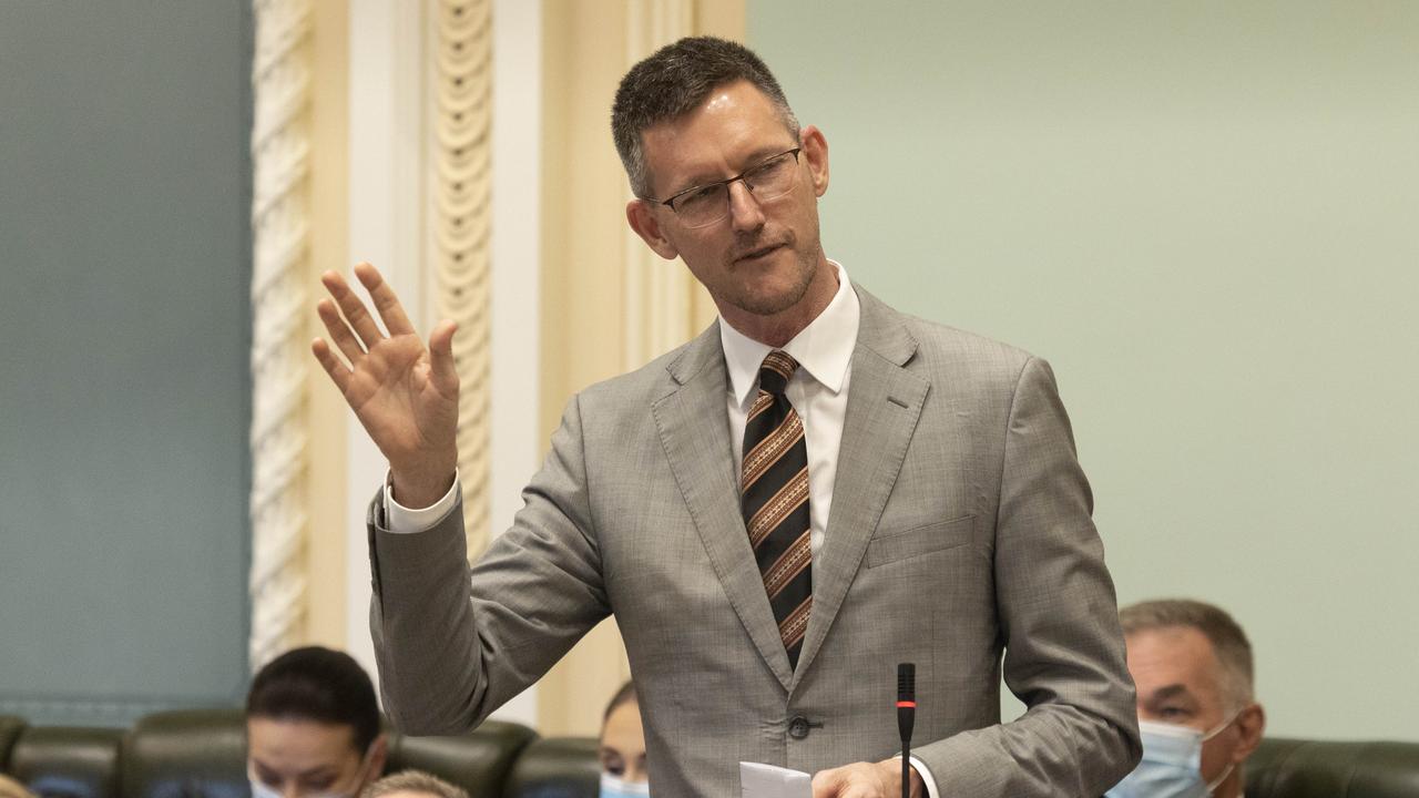 Queensland Transport Minister Mark Bailey. NewsWire/Sarah Marshall