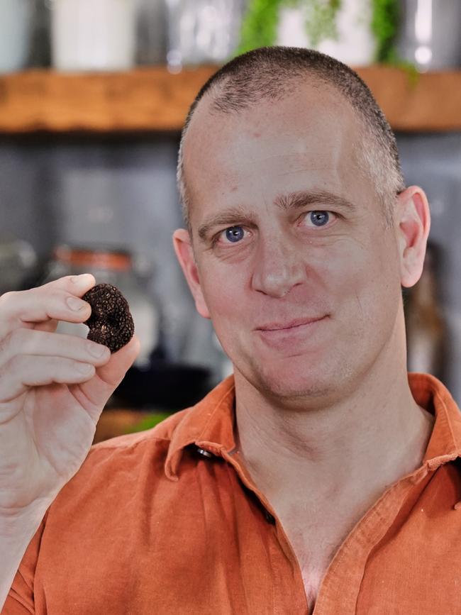 Chef Fast Ed Halmagyi uses truffles in some of his dishes. Picture: Supplied