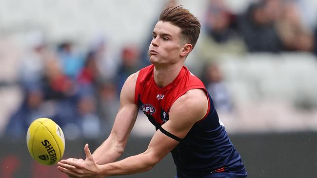 Crafty mid-size forward Bailey Fritsch could play a key role for Melbourne. Picture: Michael Klein