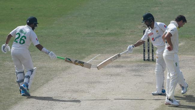 The benign First Test pitch has come under fire. Picture: AFP