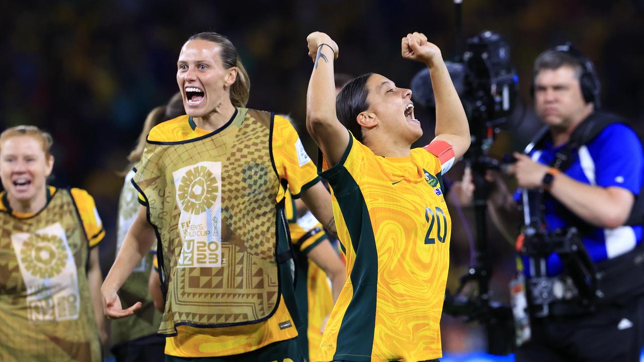 What on earth went through Sam Kerr's mind as she led the Matildas out in  Grenoble? - FTBL