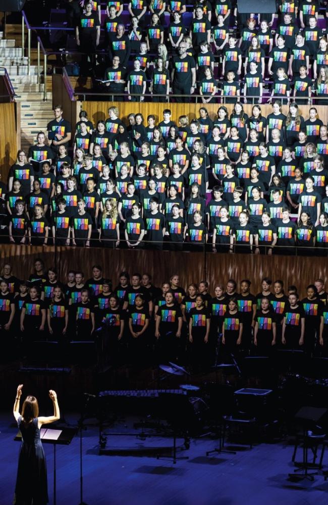 The Festival of Choral Music at the Sydney Opera House. Picture: Supplied