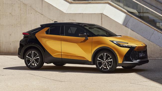 As is the new C-HR compact SUV.