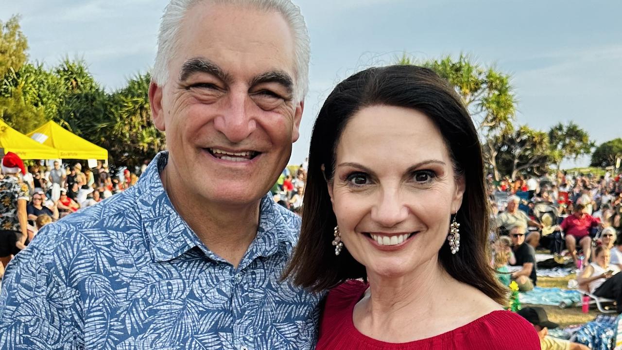 Cr Joe Natoli and Rosanna Natoli are both running for Sunshine Coast Council at the 2024 local government election in March.