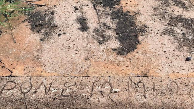 The remains of what appear to be a WWII staging camp have been discovered near Elliott, NT. Picture: Supplied.